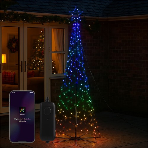 Rgb outdoor xmas - 2.4m, tree