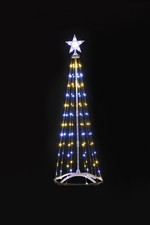 Outdoor Christmas Cone Tree