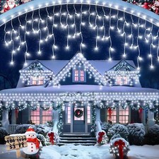 CHRISTMAS LED WHITE SNOWING