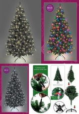 Black Christmas Tree Pre-Lit