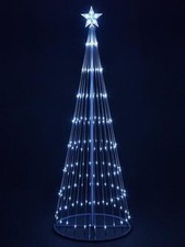 6ft White Waterfall LED