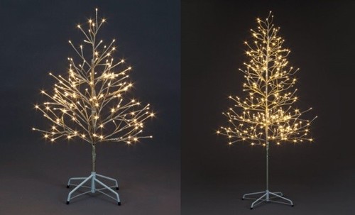 Christmas tree led champagne - led,