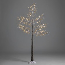 Snowy Twig Tree Light Up Birch