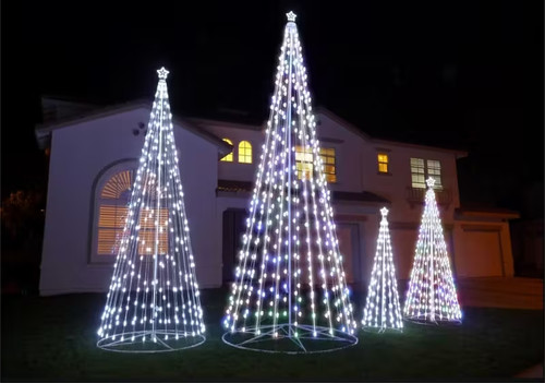Outdoor led cone - outdoor, christmas